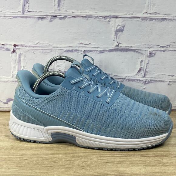 Orthofeet Kita Hands Free Blue Sneakers Women's 10 X-Wide Comfort Walking Shoe - Picture 1 of 8